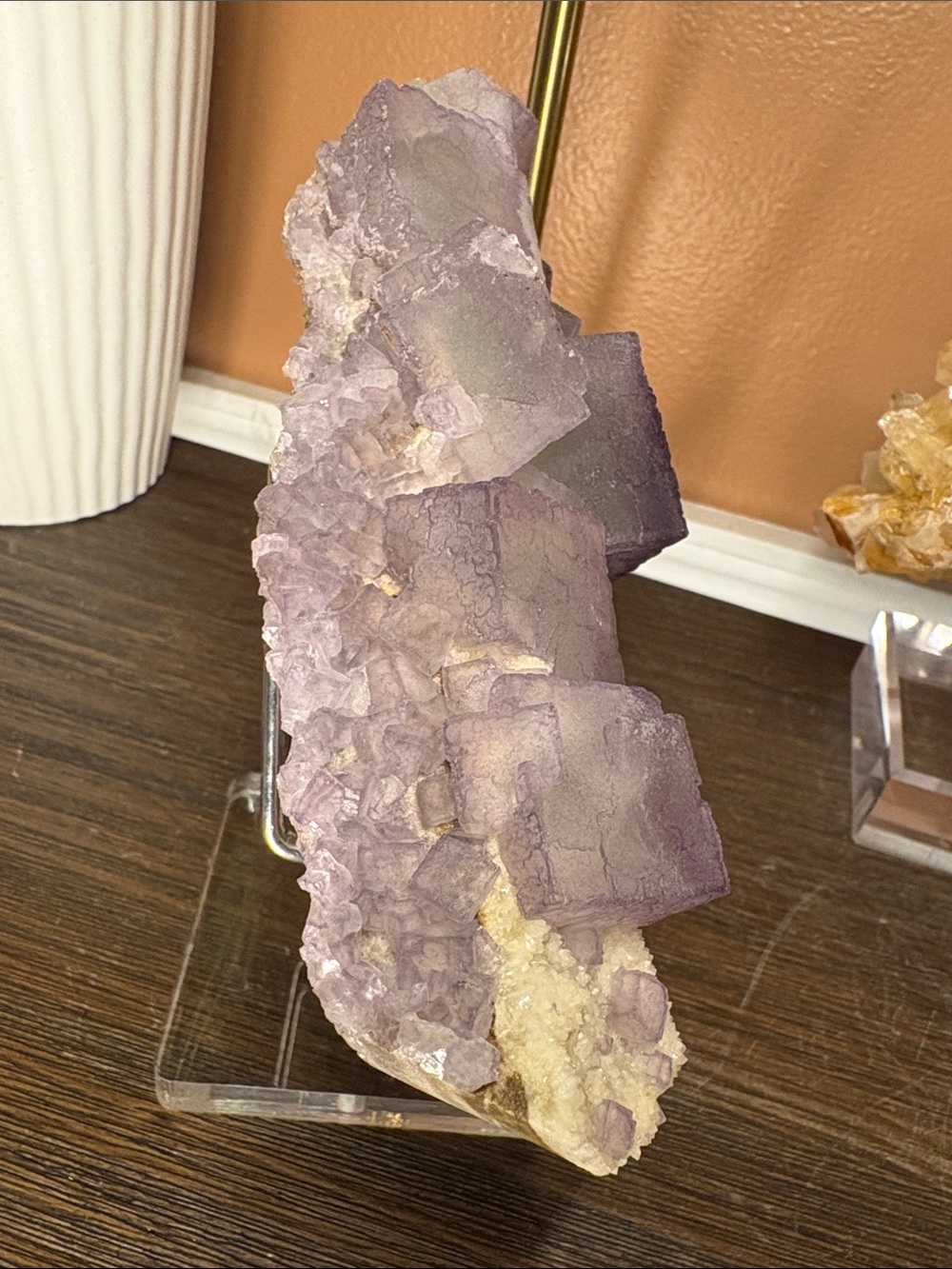 Natural QR Code Fluorite - Picture 5 of 10